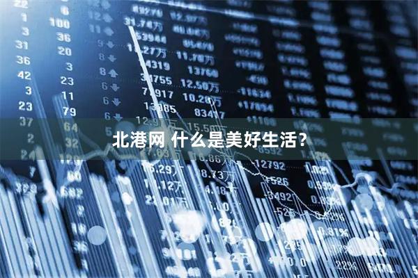北港网 什么是美好生活？