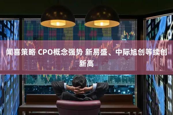 闻喜策略 CPO概念强势 新易盛、中际旭创等续创新高